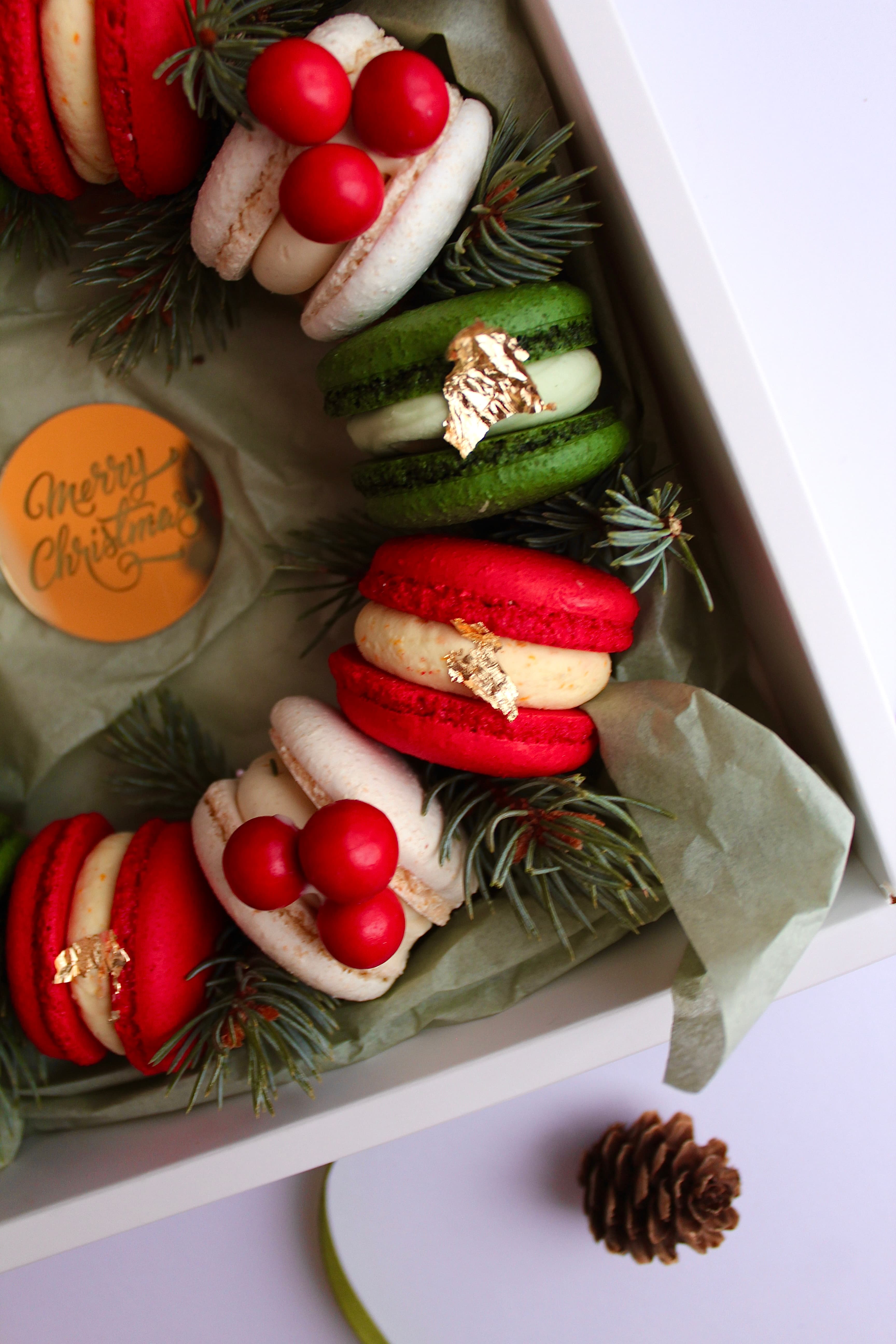 Christmas Macaron Wreath - view 2