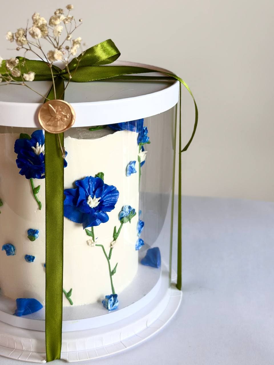Delicate Floral Cake