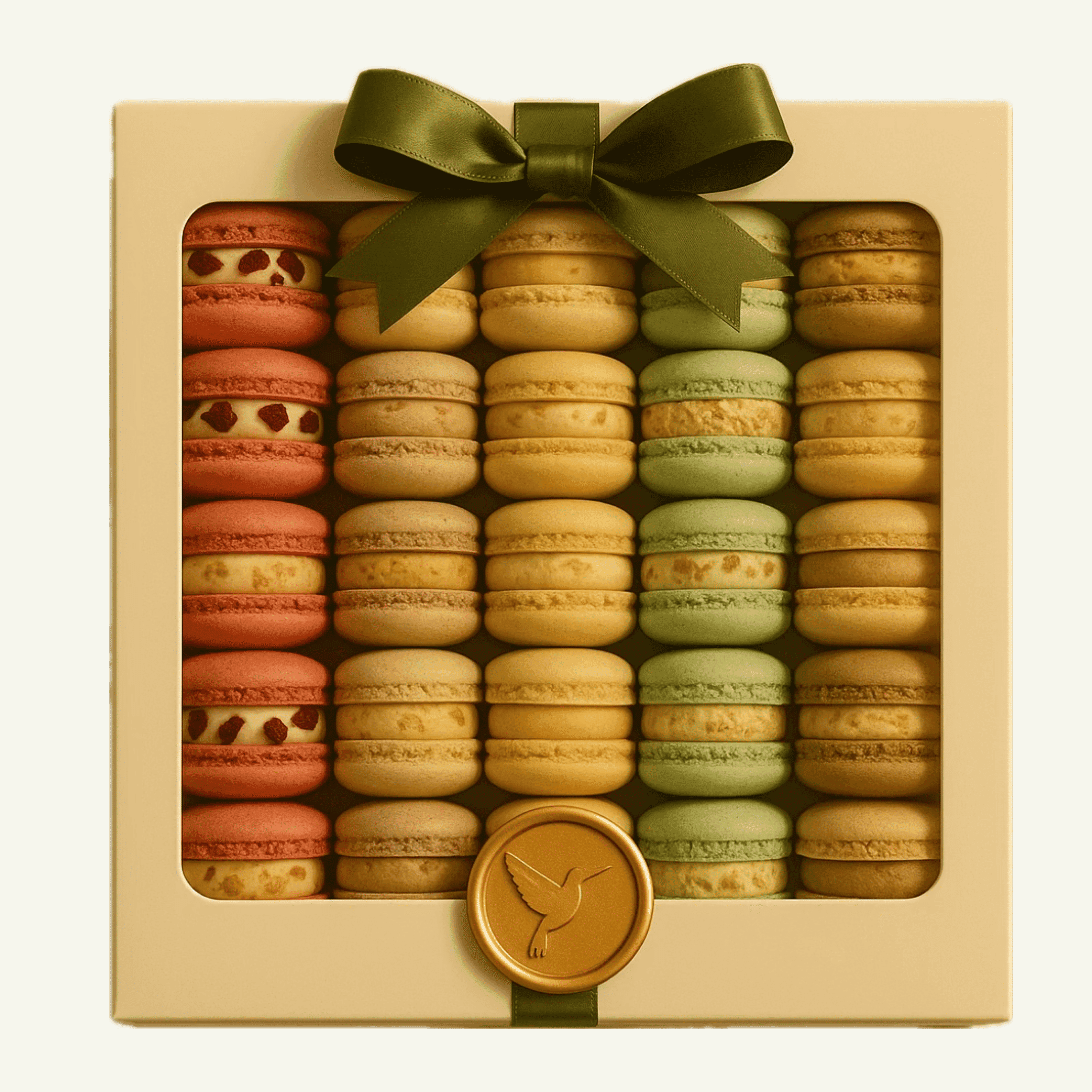 Box of 30 macarons