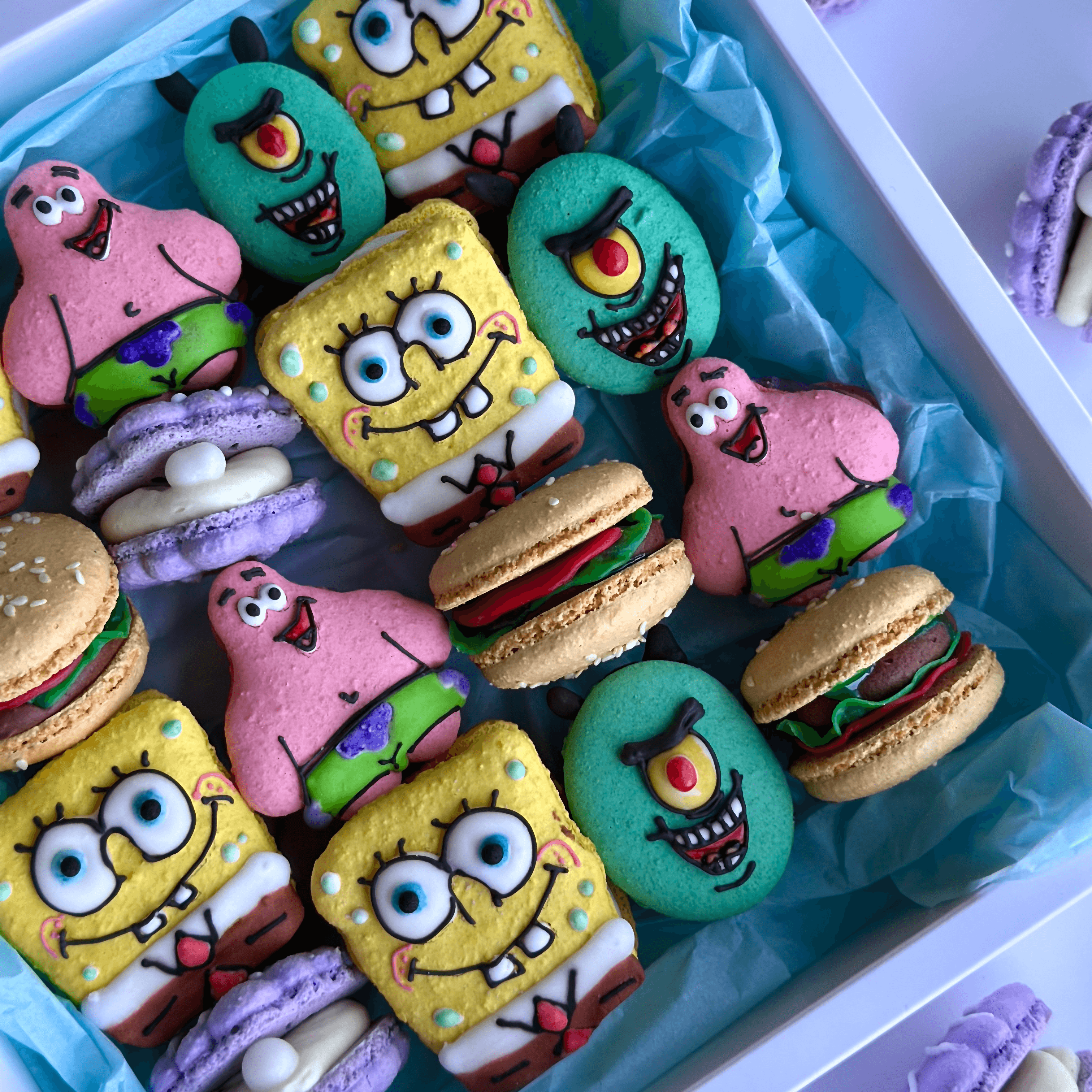 Fun and playful kids macarons collection